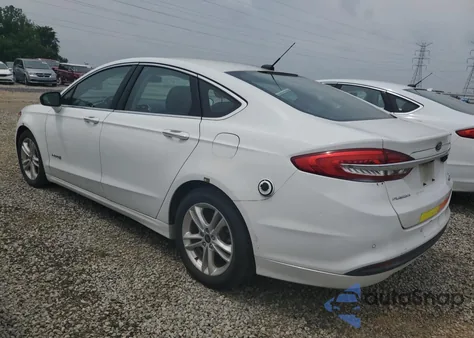 2018 Ford Fusion Se Hybrid from USA, damaged, VIN 3FA6P0LU7JR129929